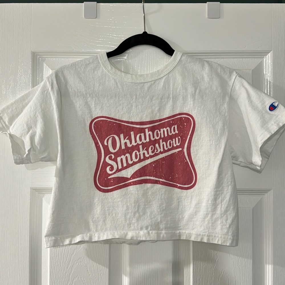 Crop Top Zach Bryan t-shirt- Oklahoma smokeshow